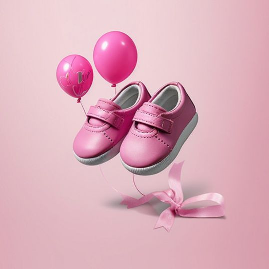 Pink Baby Shoes